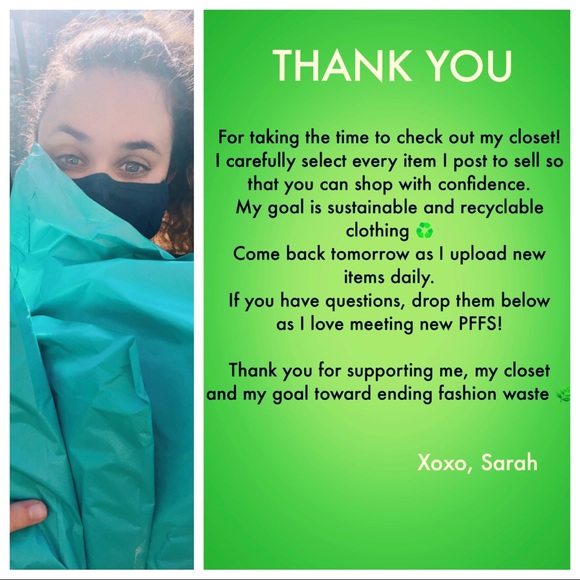 โจ About me! Meet your posher - Sarah! ๐ - Picture 2 of 2